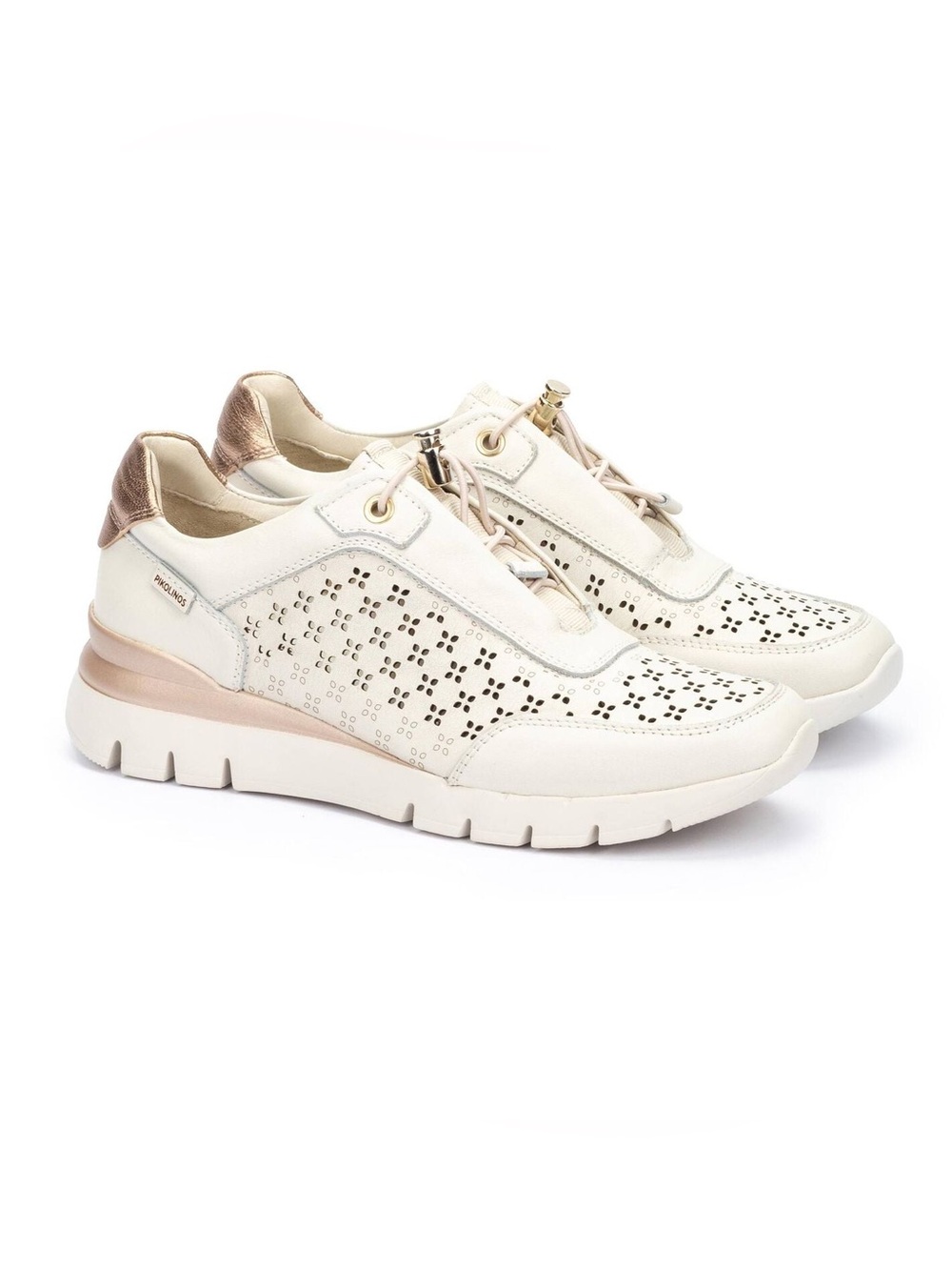 PIKOLINOS Cantabria Perforated Sneaker Women's Shoes 37 Size 6.5-7 Leather Comfy